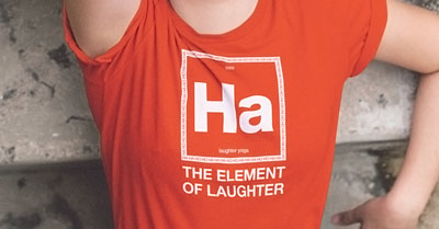 Ha The Element of Laughter from LaughterYogaApparel.com